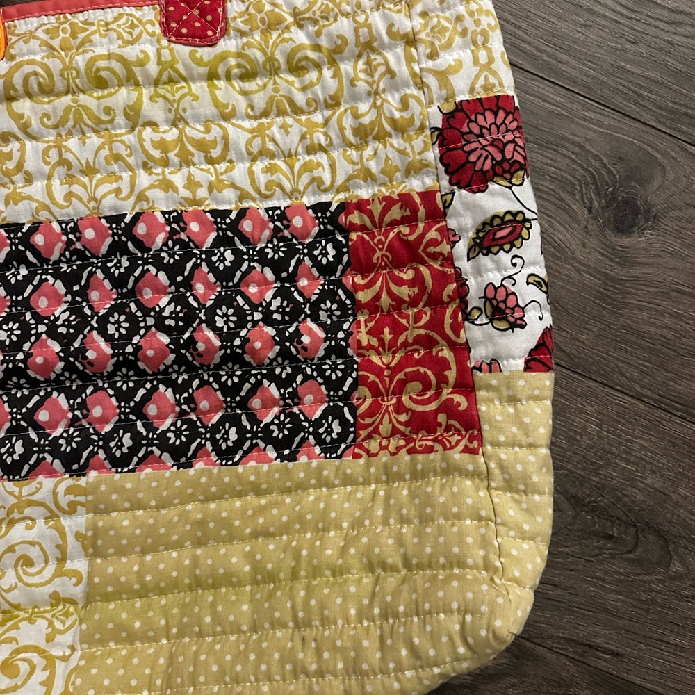 Multicolor Patchwork Tote - Picture 6 of 6